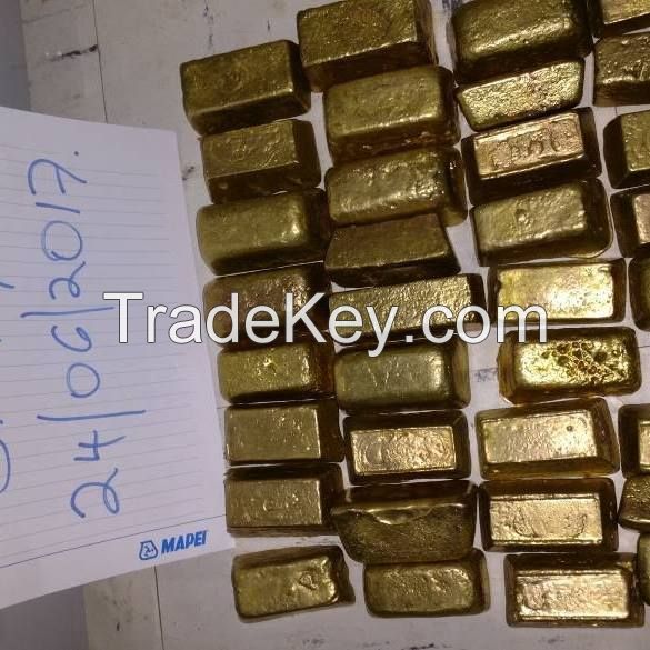 AU gold nuggets and bars