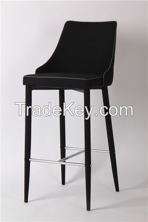 high chair bar chair armrest fabric bar chair EGC-2076