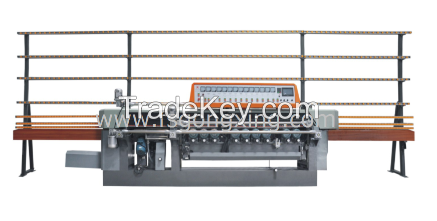 Glass Straight Line Beveling and Edging Integrated Machine