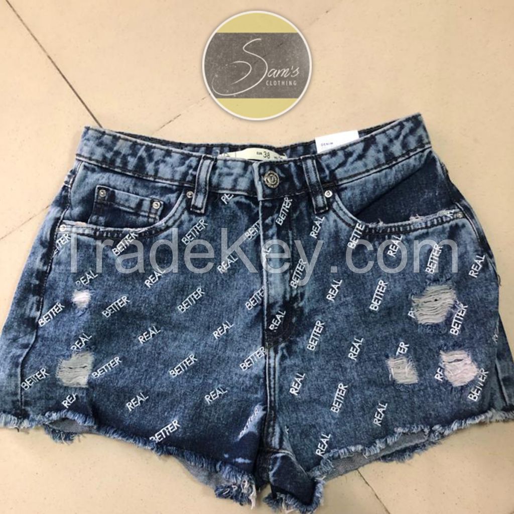 Pure Denim Shorts 011