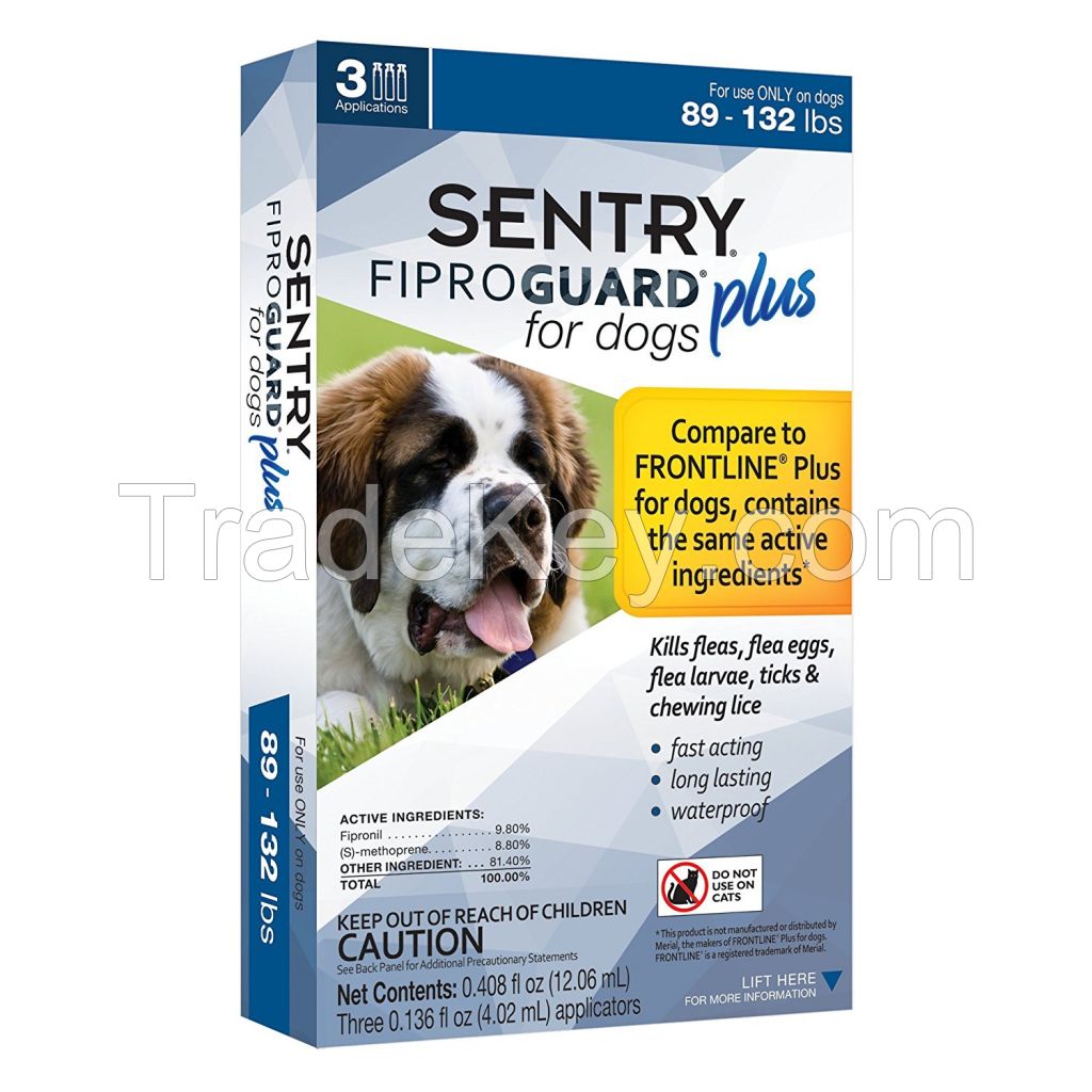 Sentry Fiproguard Plus Flea and Tick Prevention for Dogs