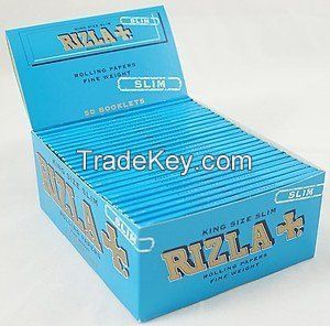 OCB Premium Kingsize Slim Rolling Paper(Rizlas Rolling Papers - Red, Blue, Green, Silver - all colors, all)