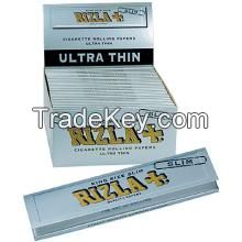 Rizla Silver King Size Slim Rolling Papers - Box of 50 Packs