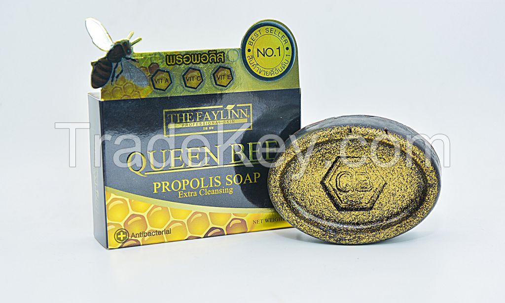 Queen Bee Propolis Soap  : Thailand Herbal Soap