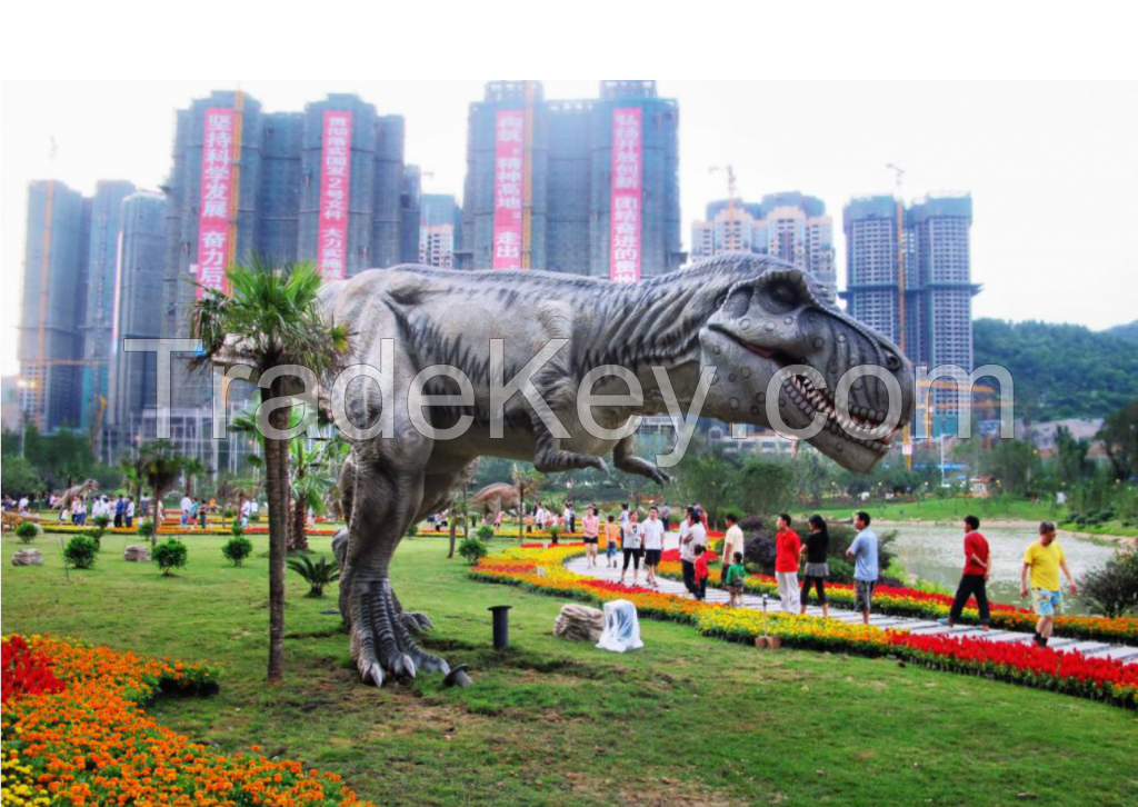 Sell life size park dinosaur models