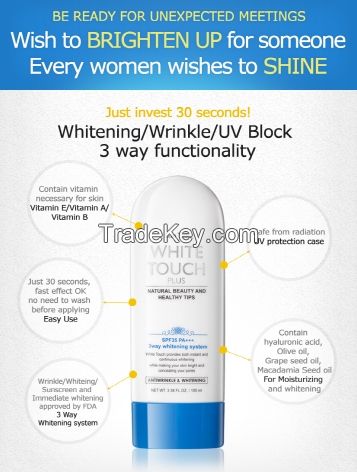 sell sunscreen White touch plus