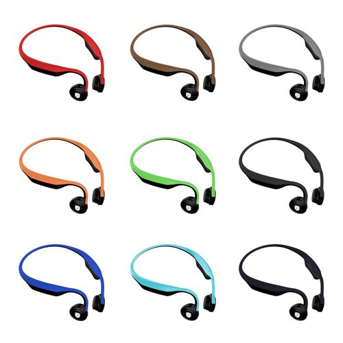 Air Open-Ear Wireless Bone Conduction Headphones with Brilliant Reflective Strips