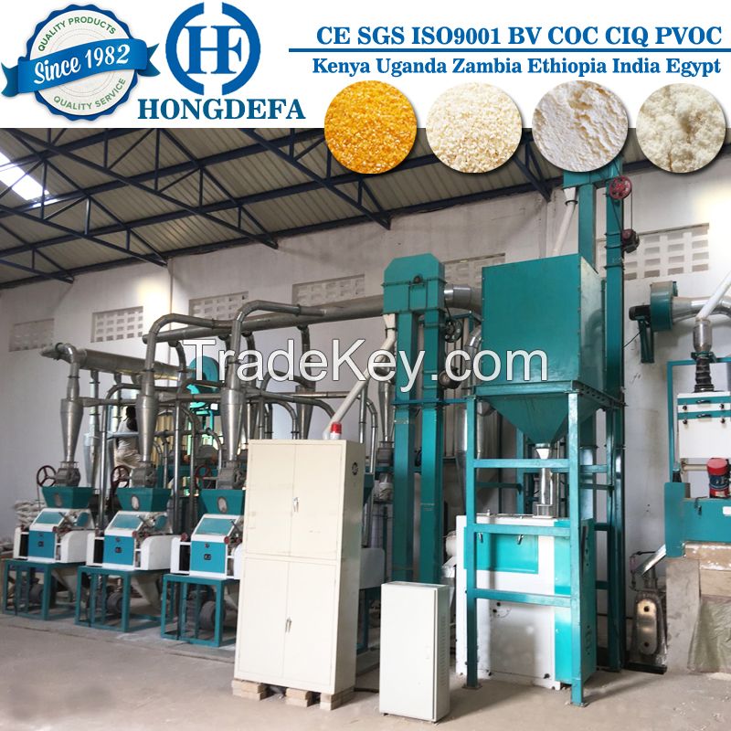 Sell Turnkey project corn flour milling machine