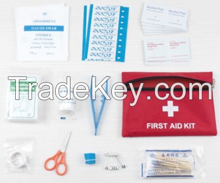 Wholesale Waterproof Travel Sos Emergency First Aid Kit 62PCS