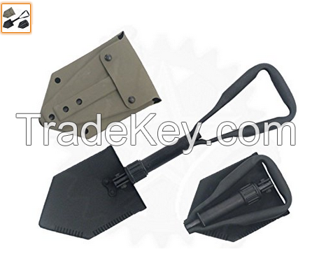 wholesale Tri-Fold Entrenching Tool (E-Tool) , Genuine Military Folded Shovel, Germany Quality Issue