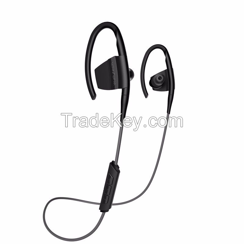 Bluetooth sports earphones T15 ELITE wireless sports earphone with microphone and bluetooth volume remote