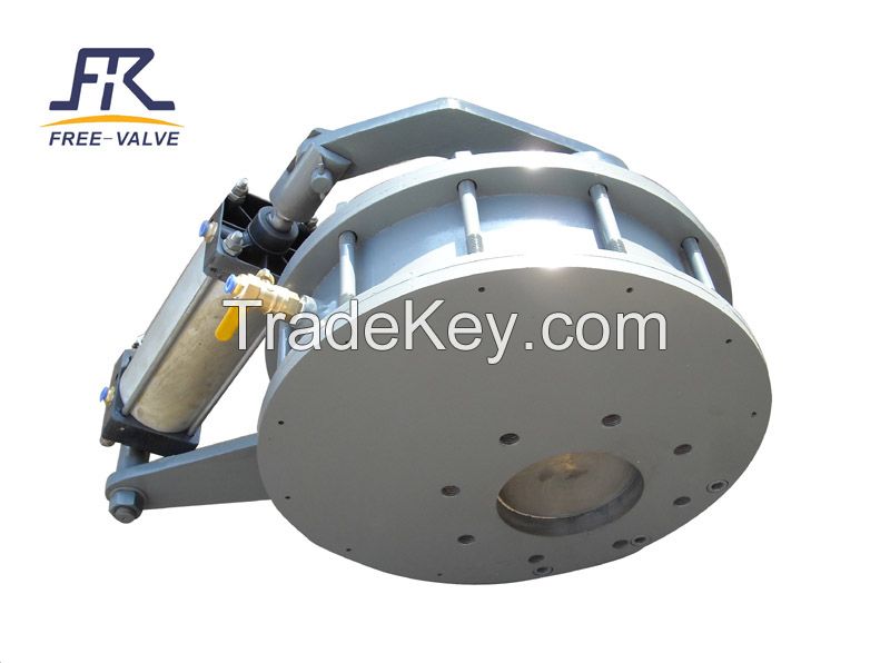 Pneumatic Ceramic Rotary Double Disc Gate Valve