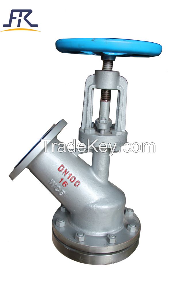 Manual Operation Tank Bottom Angle Valve