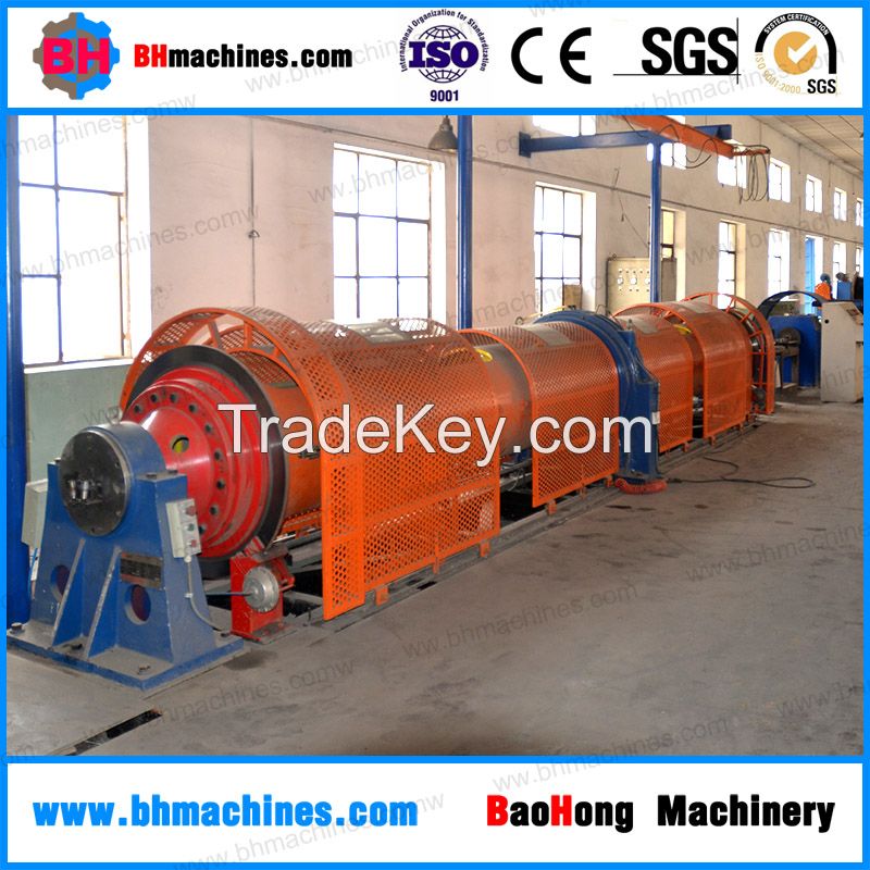 JGG 200, 400, 500, 630 roller type tubular stranding machine for electircal cable