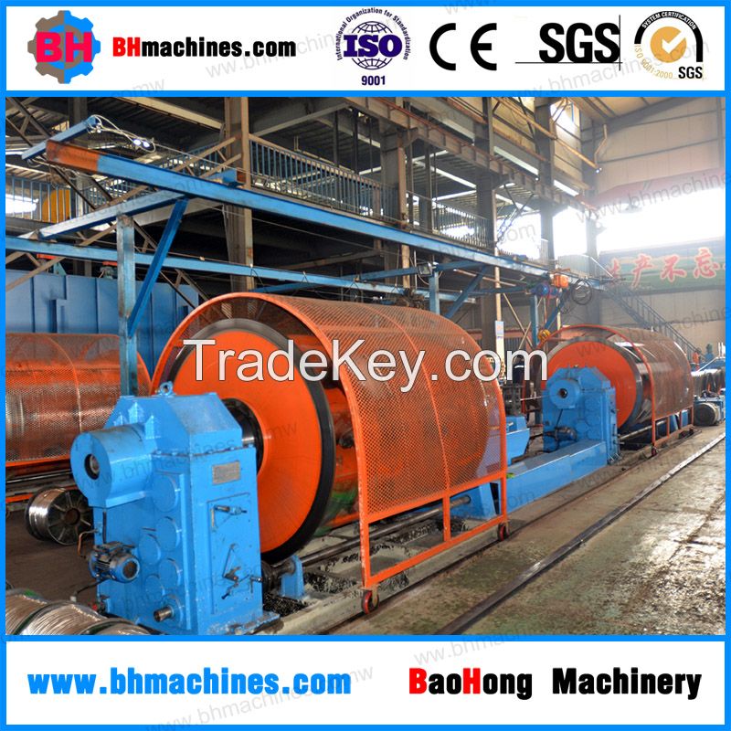 630/12+18+24 Rigid Frame Strander / Wire Stranding Machine for Copper Conductor Wire