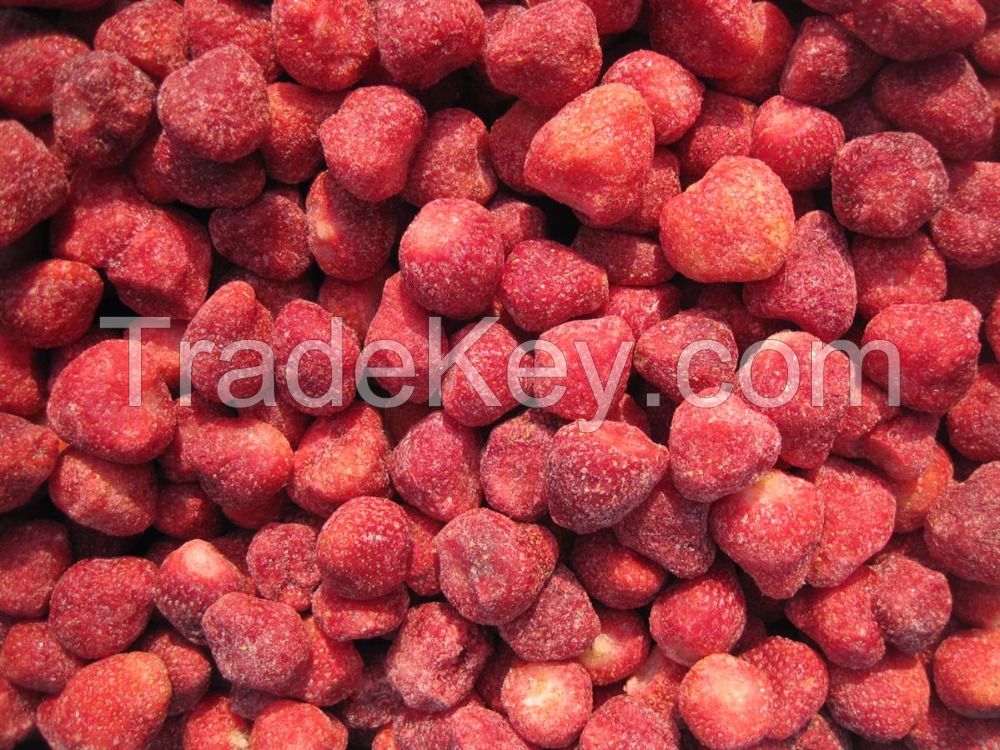 IQF frozen style fresh strawberry