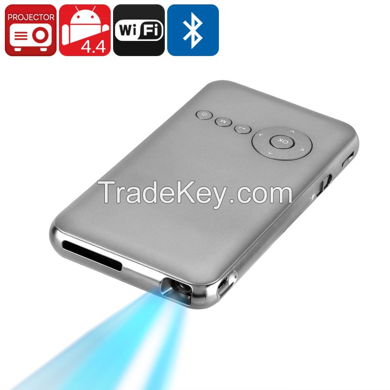 Quad Core Android4.4.2 Mini Projector with 1GB RAM, 16GB ROM, WiFi