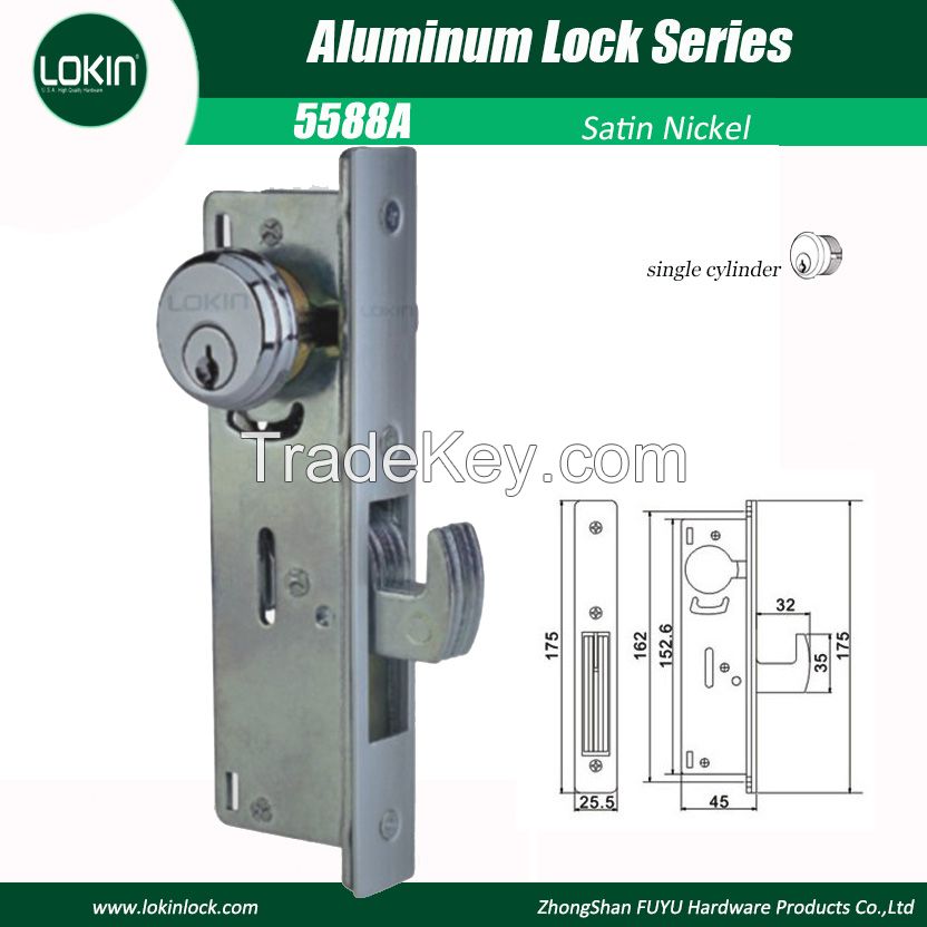 Single Leaf Narrow Stile door Hook Bolt Locks