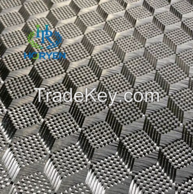 High Quality 3D Full Carbon Fiber Fabric Wholesale