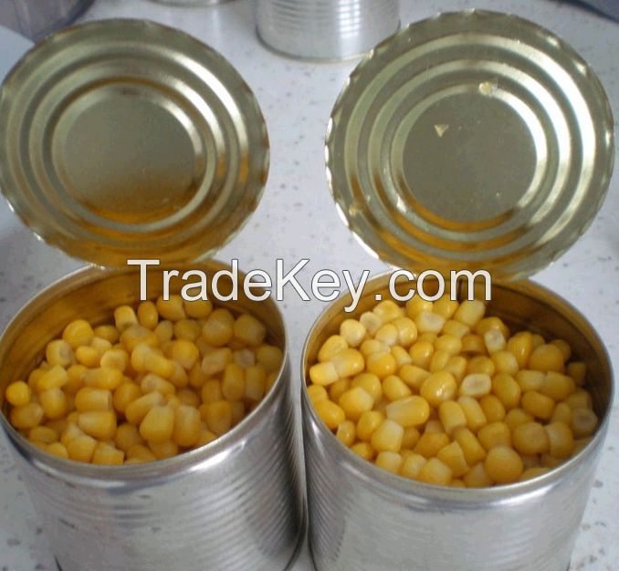 fresh canned sweet kernel corn China whole kernel sweet corn