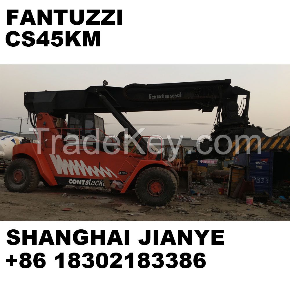 Used cheap Fantuzzi CS45KM 45ton container reach stacker for sale
