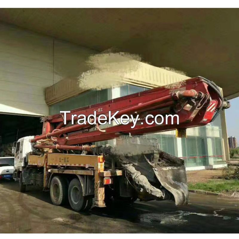 Cheap Used Sany Cement Concrete Pump Truck 37m for Sale