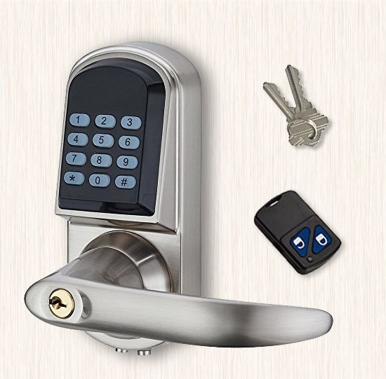 Keyless Entry Electronic Door Locks/Commercial, Residential Locksmith Remote Controller Door Locks