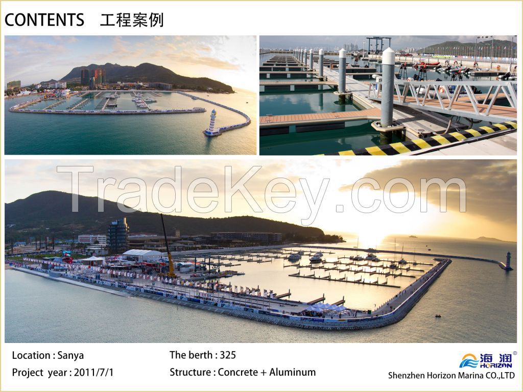 Hot sale yacht marina project