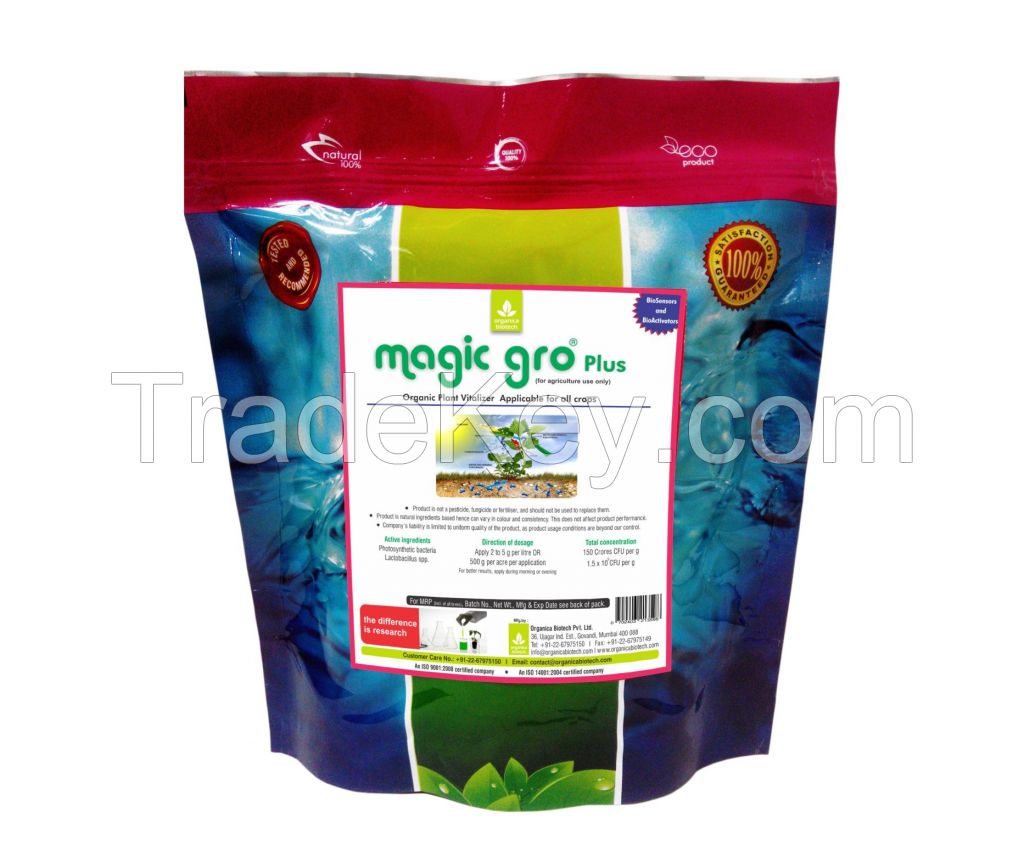 Growth Promoting Organic Fertilizer Mix for Plants