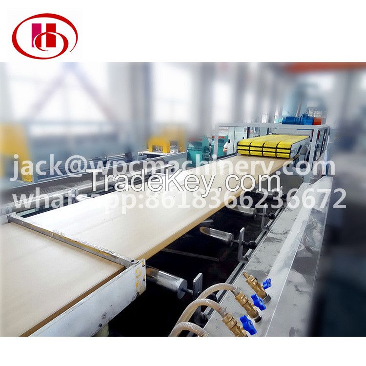 WPC PVC hollow door board making machine