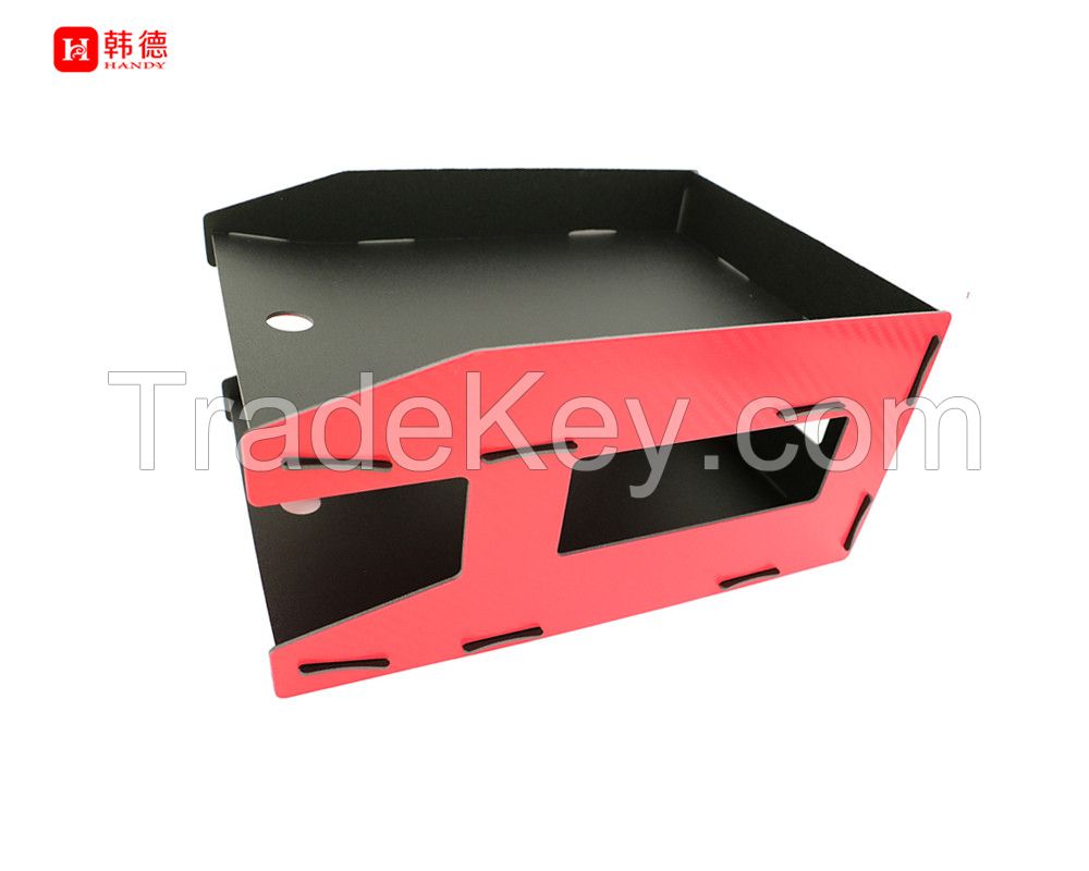 new design hot selling PP foam file folder material multifunctional DIY factory direct 2 layers file holder