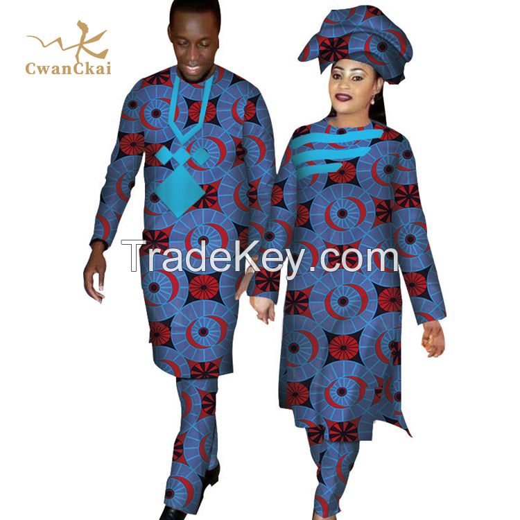 Traditional African Clothing Couple Women And Men, Wholesale Matching Couples Clothes