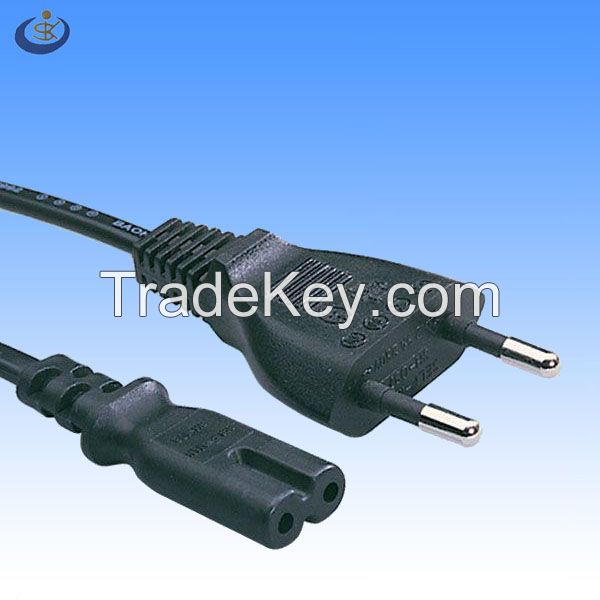 2PINS 2.5A 250V VDE Standard Power Cord