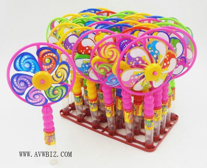 Windmill Toy Candy in Tube