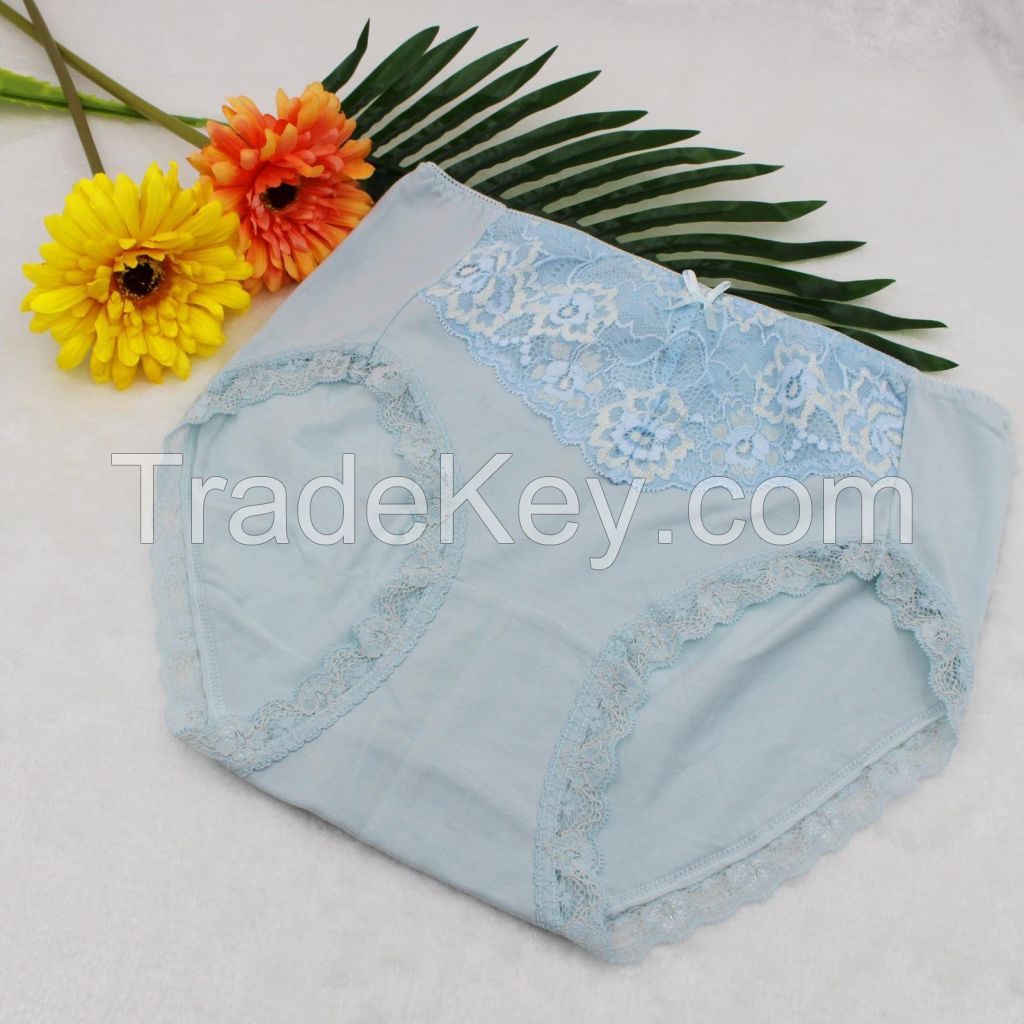 high quality cotton mid wasit slim shaping panty