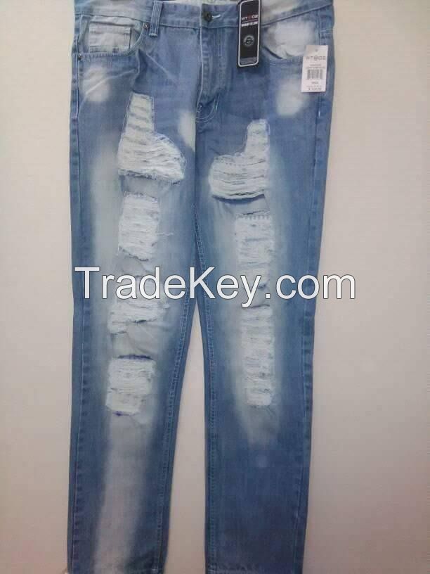 Branded Jeans manufacturing and stock-lots