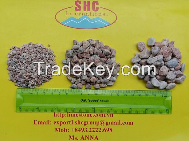 Best price for pink pebble stone