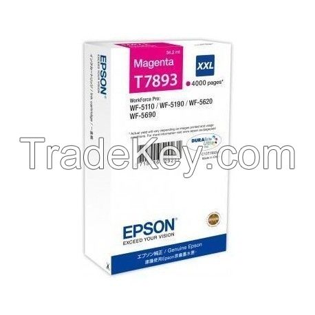 Ink Epson magenta T7893 , 34 ml , WF-5110DW, WF-5190DW, WF-5620DWF, WF-5690DWF