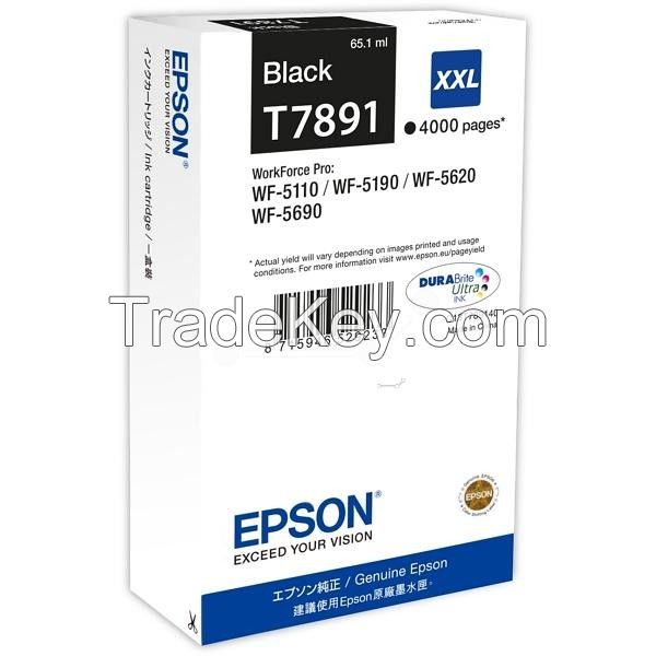 Ink Epson Black T7891 , 65 ml , WF-5110DW, WF-5190DW, WF-5620DWF, WF-5690DWF