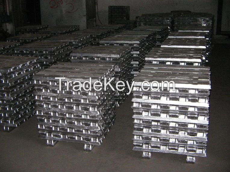 Aluminium ingot 99.7% 99.9%