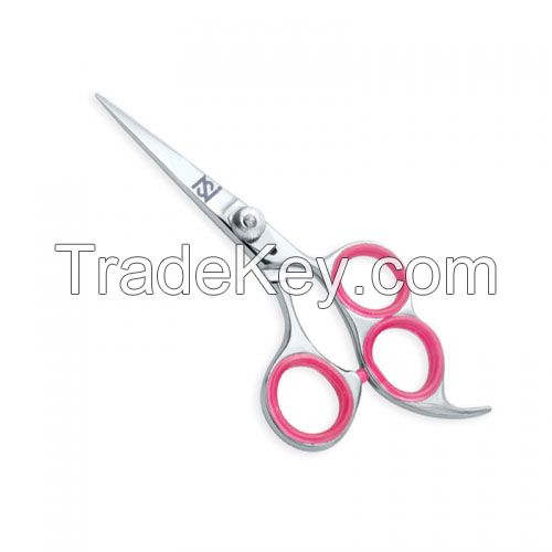Professional barber scissor with three finger