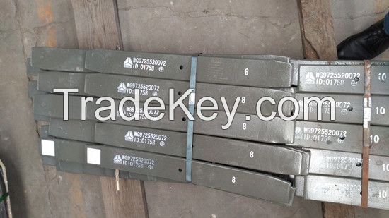 Sinotruk HOWO Truck Part- Leaf Spring For Sale-Wg9725520072