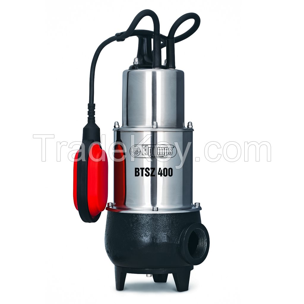 Free-flow (Vortex) submersible pumps for sewage