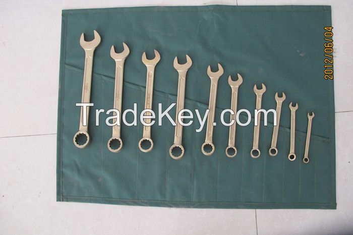 Hebei Sikai Non-sparking Tools, Be-Cu Al-Cu alloy Hand Tools, Non-sparking Tools, combination wrenches