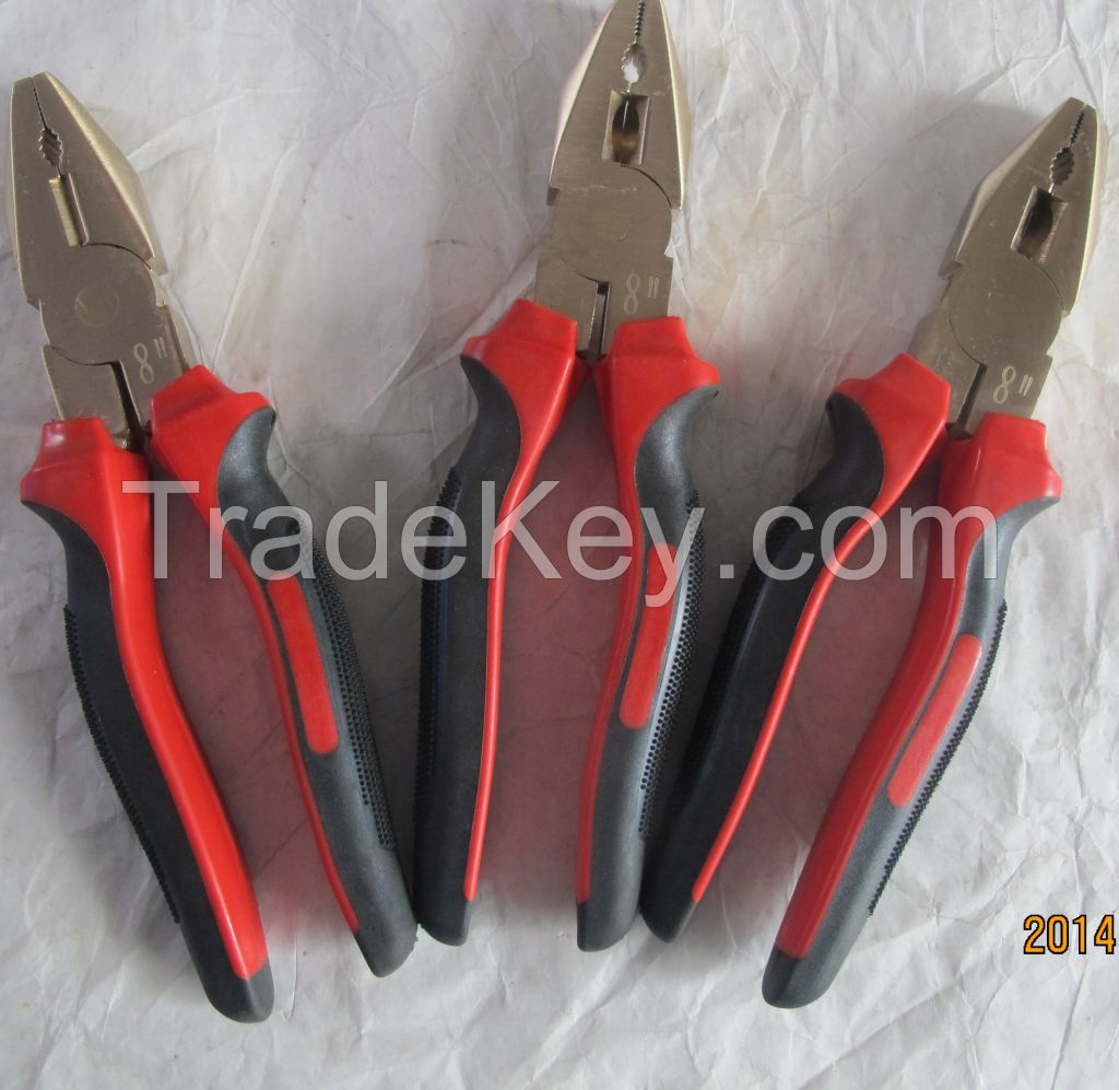 Hebei Sikai Non-sparking Tools, Be-Cu Al-Cu alloy Hand Tools, Non-sparking Tools, Combination/ Lineman/ Cutting Pliers