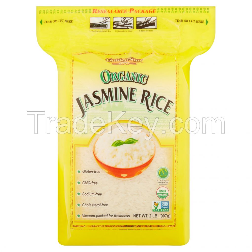 Quality Organic Jasmine Rice, Calrose, Basmati, 
