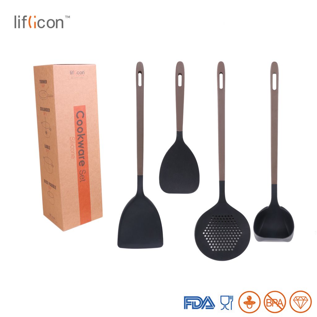 Silicone Cooking Set (4 Pcs)