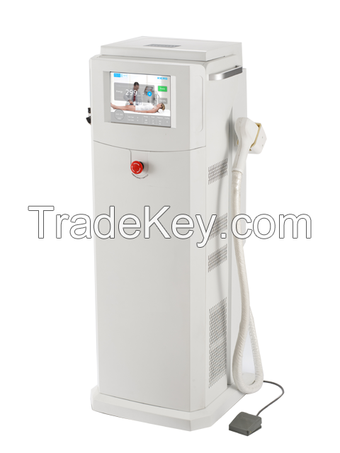 808nm Diode laser hair removal +SHR SYSTEM beauty equipment with CE