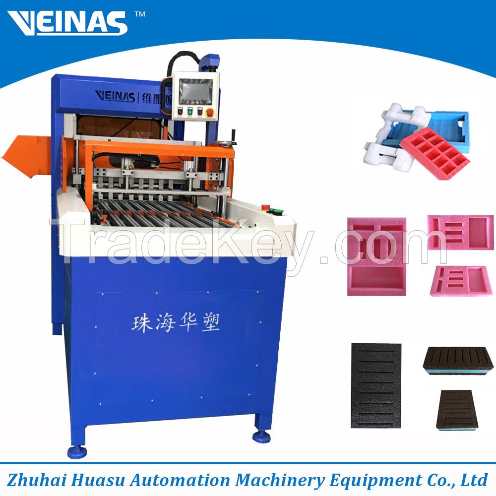 epe foam foam cutting machinery box making machine punching machine