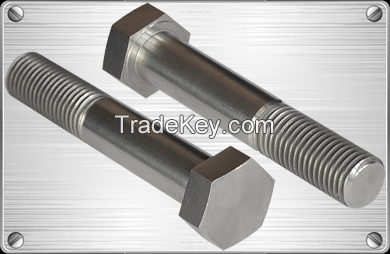 DIN 933 Titanium hex bolt